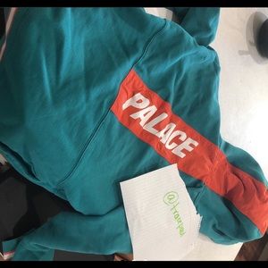 Palace quarter zip hoodie for sale